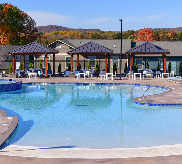 Pool area