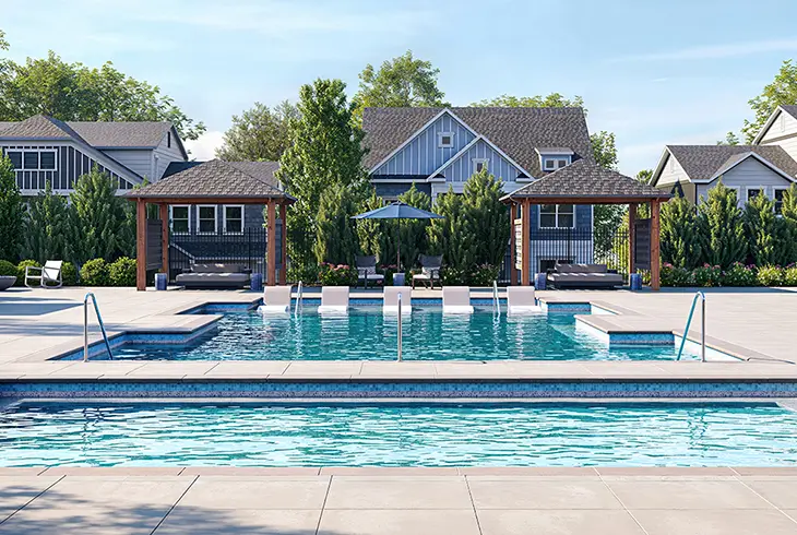 resort-style swimming pool