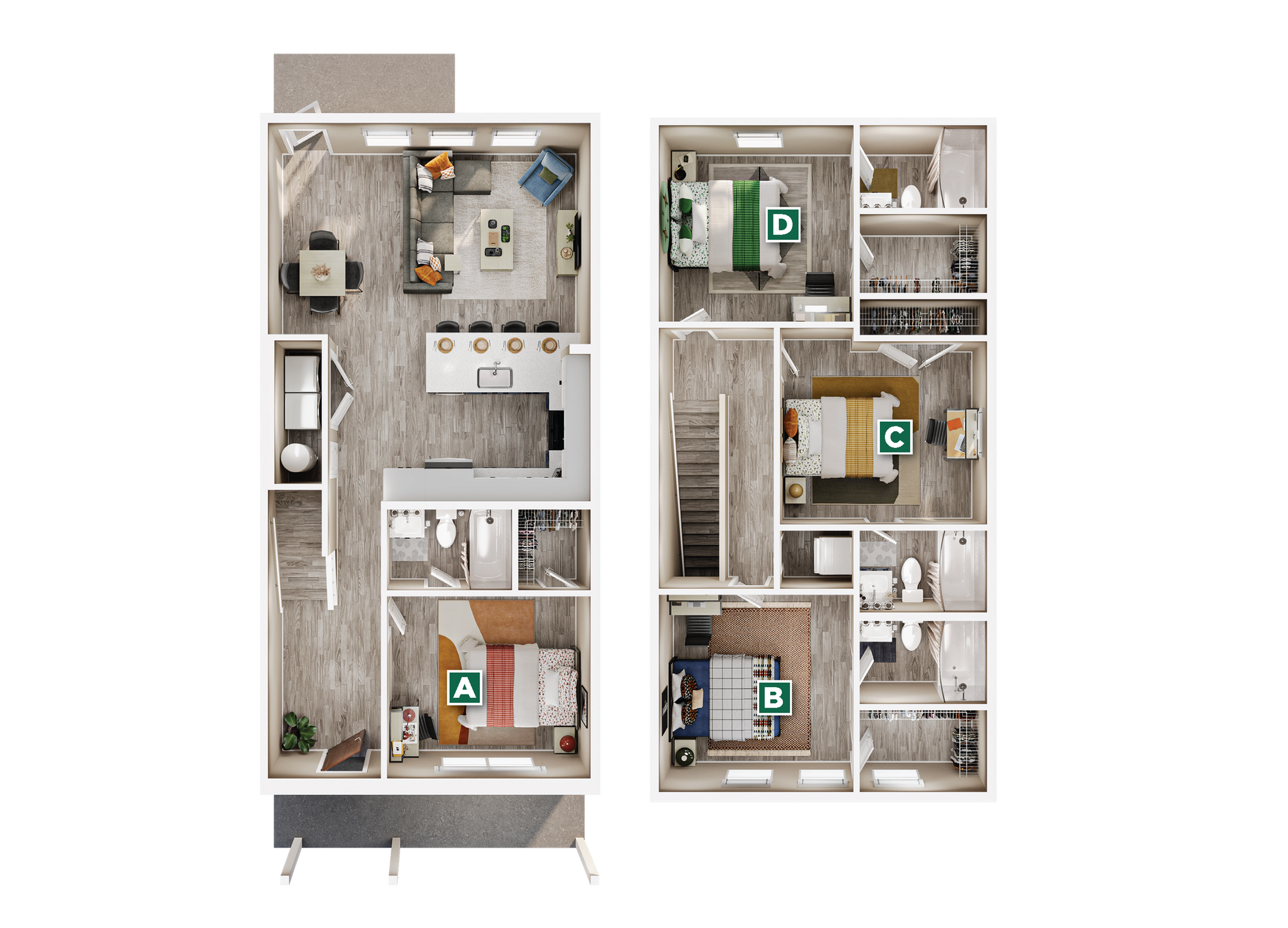 Lumpkin A Floor plan