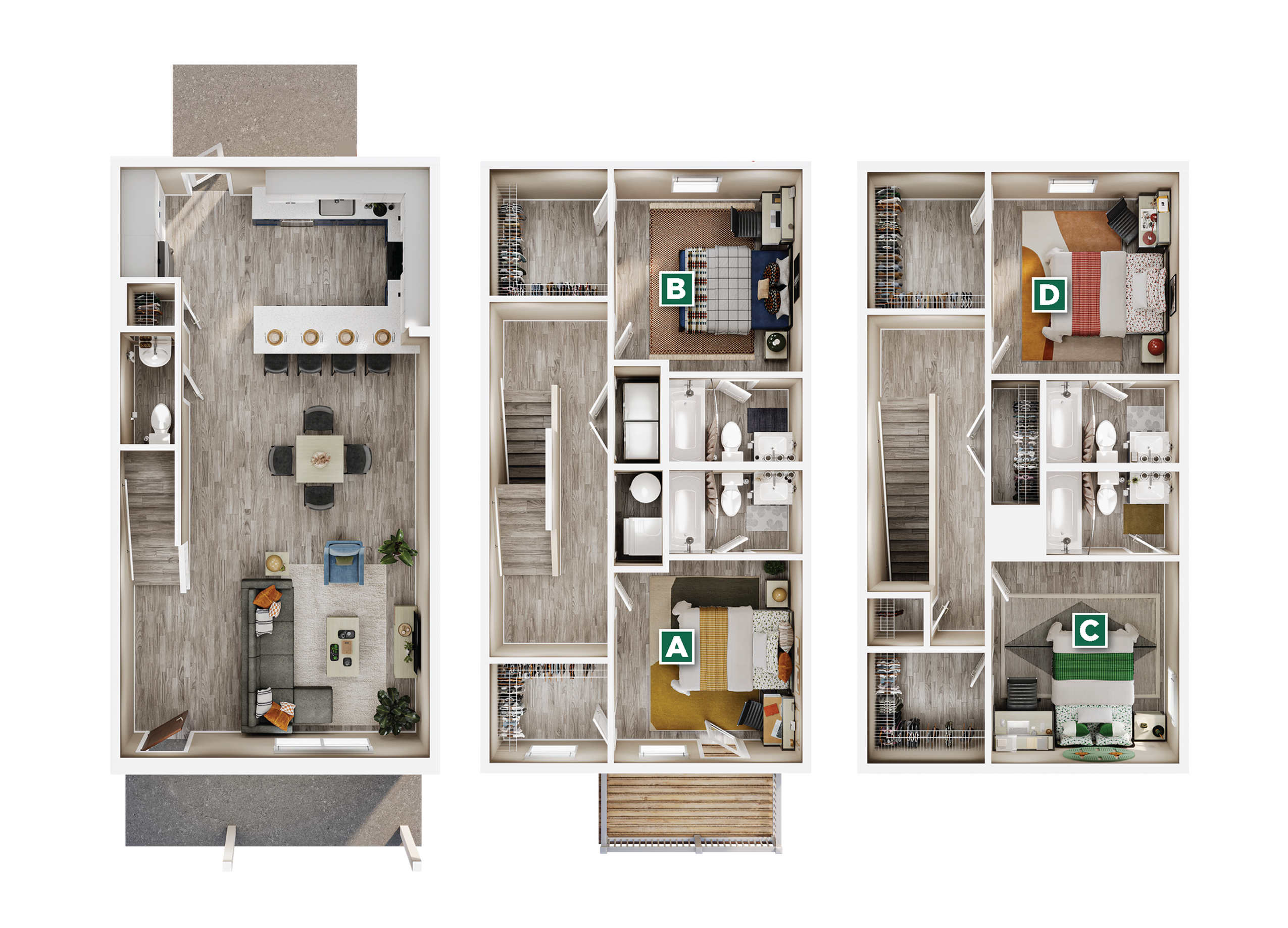 Lumpkin B Floor plan
